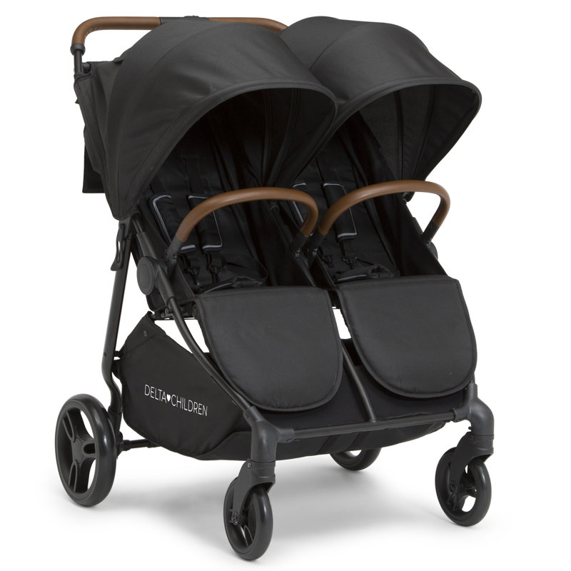 Delta Children Cruzer Double Stroller Black Wayfair